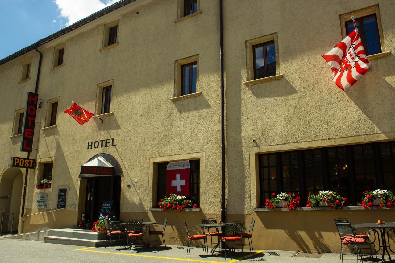 Hotel Restaurant Post Simplon Dorf Екстер'єр фото